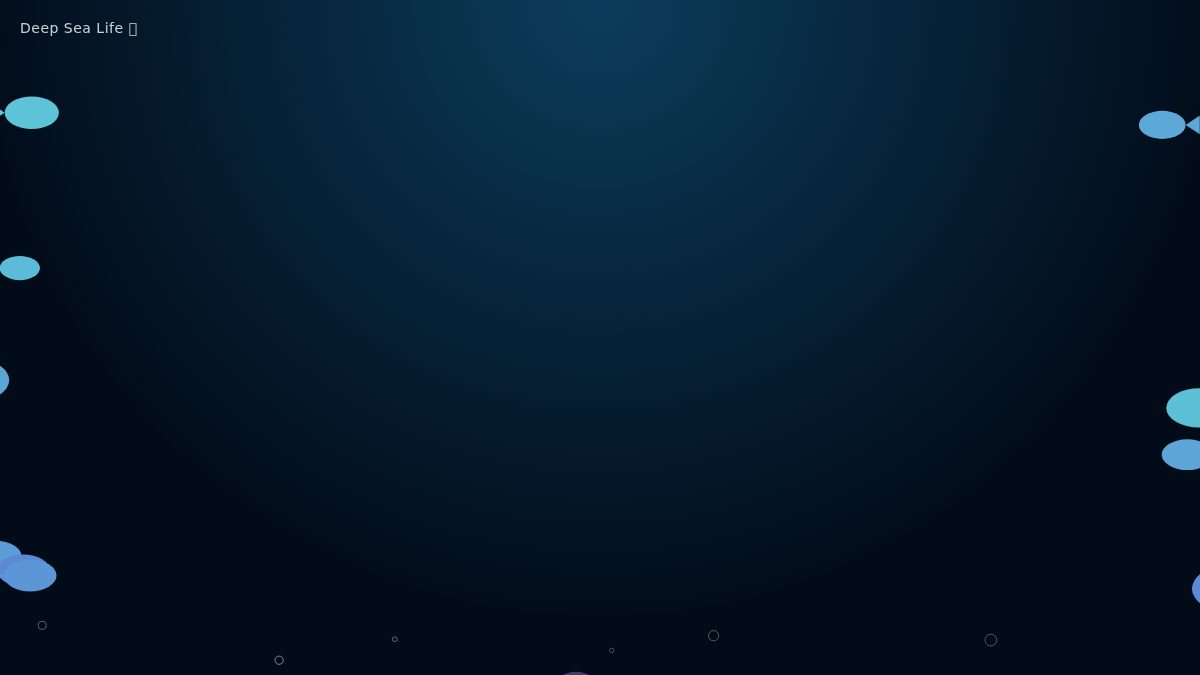 Preview of deep sea life